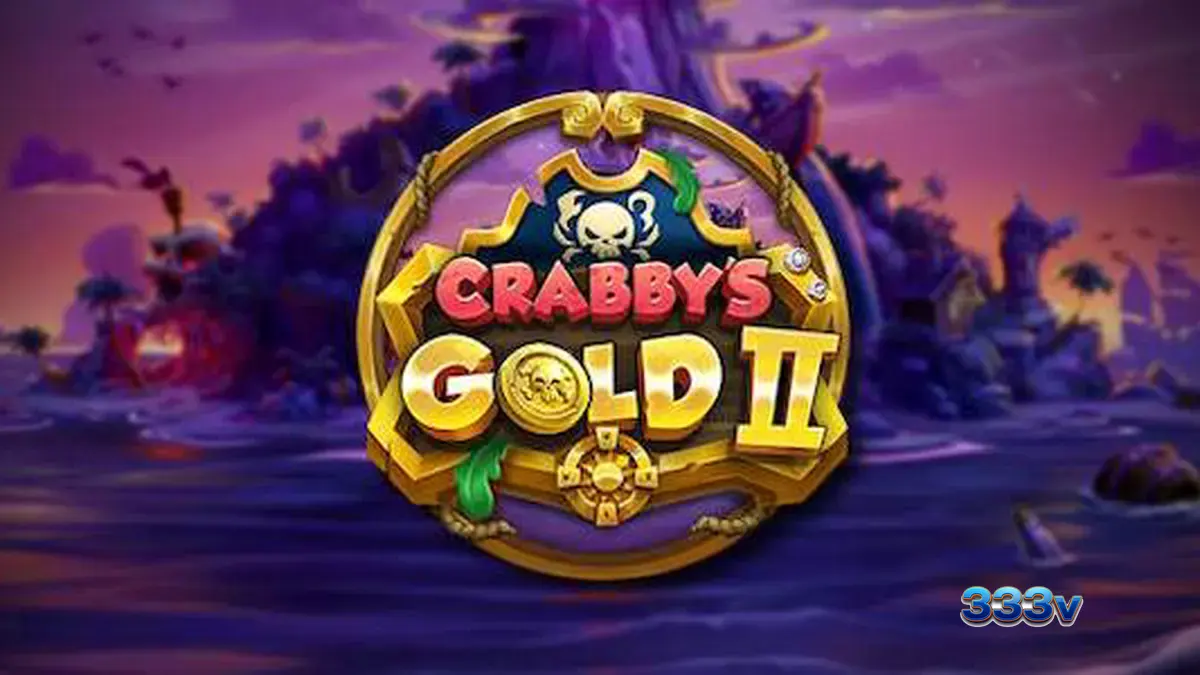 Tampilan antarmuka permainan slot Crabby’s Gold II di perangkat seluler